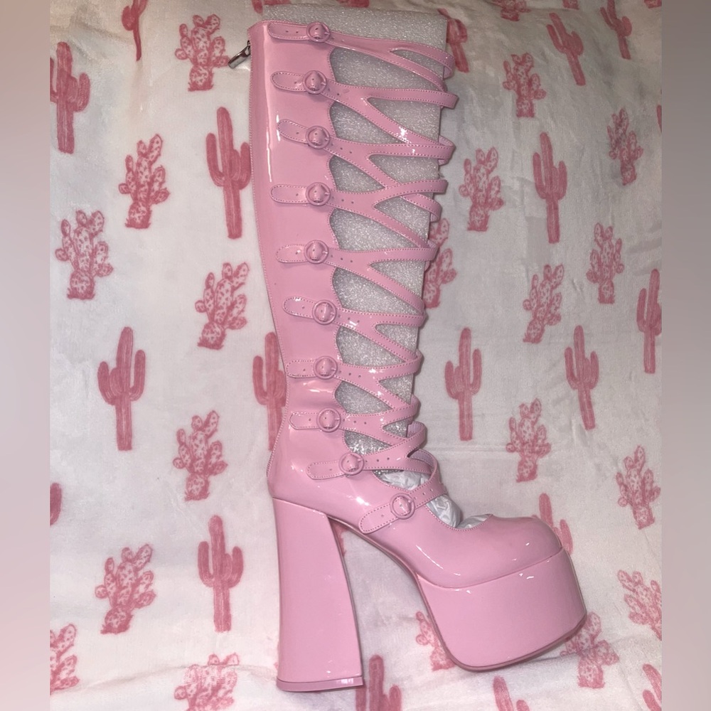 Pink Boots